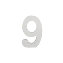 Número Decorativo em MDF Número 9 (Branca)
