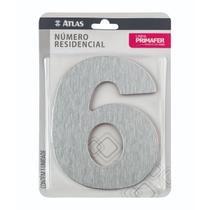 NUMERO ESPELHADO n 6 ADESIVO ACM PR30026 - PRIMAFER NUMERO ESPELHADO n 6 ADESIVO ACM PR30026 - PRIMAFER
