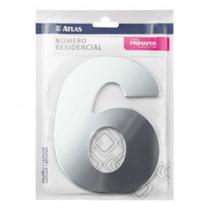 NUMERO ESPELHADO n 6 ADESIVO ACM PR30026 - PRIMAFER