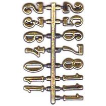 Numero P/ Relogio - Arabico Dourado Gd