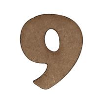 Número para Aplique Kit 18un Artesanato 2,5cm Mdf Madeira Número para Aplique Kit 18un Artesanato 2,5cm Mdf Madeira