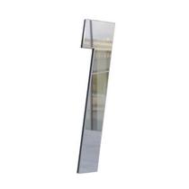 Numero Para Residência 130mm Prata espelhado - Metalmidia Numero Para Residência 130mm Prata espelhado - Metalmidia