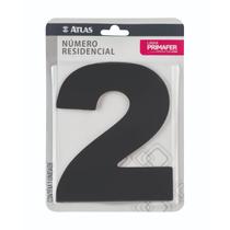 NUMERO PRETO n 2 ADESIVO ACM PR30002 - PRIMAFER NUMERO PRETO n 2 ADESIVO ACM PR30002 - PRIMAFER