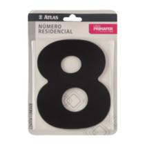 NUMERO PRETO n 8 ADESIVO ACM PR30008 - PRIMAFER NUMERO PRETO n 8 ADESIVO ACM PR30008 - PRIMAFER