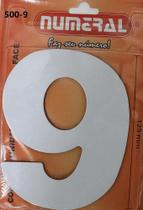 Número Residencial 0 ao 9 - Branco