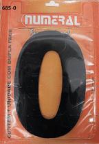 Número Residencial 0 ao 9 - Preto TAM Grande 185MM