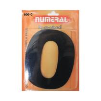 Número Residencial 0 Numeral Em ACM Preto Número Residencial 0 Numeral Em ACM Preto