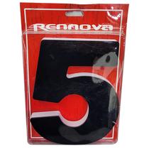 Número Residencial 5 Preto Com Fita Dupla Face Rennova