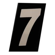 Número Residencial 7 em ACM Refletivo Numeral 11,5 x 6,5 cm Número Residencial 7 em ACM Refletivo Numeral 11,5 x 6,5 cm