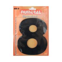 Número Residencial 8 Numeral Em ACM Preto Número Residencial 8 Numeral Em ACM Preto