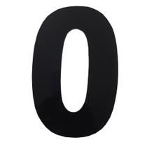 Número Residencial ACM Preto - Rennova