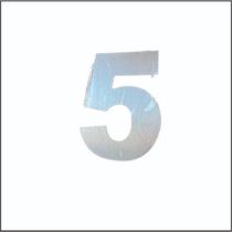 Numero Residencial Aço Escovado 13 Cm - Fundição Petrópolis