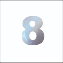 Numero Residencial Aço Escovado 13 Cm - Fundição Petrópolis