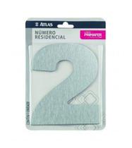 Numero Residencial Adesivo 2 Acm Pr3001/2 - PRIMAFER