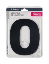 Numero residencial adesivo preto atlas Numero residencial adesivo preto atlas
