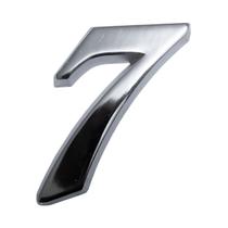 Numero residencial algarismo elegance grande n7 cromado