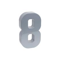 Numero Residencial Aluminio 8 - Roper Plast
