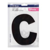 Numero Residencial Alumínio Adesivado Preto Atlas Numero Residencial Alumínio Adesivado Preto Atlas