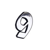 Número Residencial Alumínio Polido C.Navarro 11cm