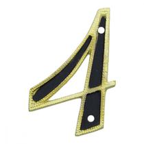 Numero Residencial Colonial Luxo Metal Thompson No.4 Numero Residencial Colonial Luxo Metal Thompson No.4