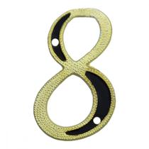 Numero Residencial Colonial Luxo Metal Thompson No.8 Numero Residencial Colonial Luxo Metal Thompson No.8