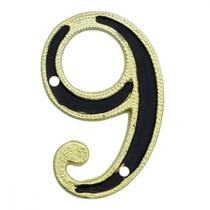 Numero Residencial Colonial Luxo Metal Thompson No.9