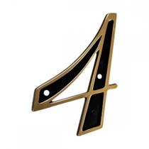 Numero Residencial Colonial Pvc Emave No.4 - Kit C/10 Cartelas Numero Residencial Colonial Pvc Emave No.4 - Kit C/10 Cartelas