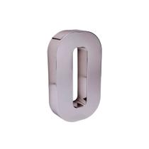 Numero Residencial Cromado 0 - Roper Plast Numero Residencial Cromado 0 - Roper Plast