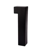 Numero Residencial e Comercial 20cm Nº1 Preto UV