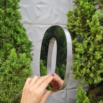 Número residencial em aço inox 15cm Casa Portão 3d- Estoque disponível - Lino Corte a Laser Número residencial em aço inox 15cm Casa Portão 3d- Estoque disponível - Lino Corte a Laser