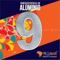 Número Residencial em Alumínio 15cm