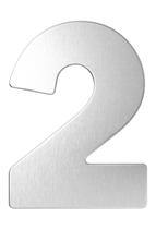 Numero Residencial Escovado N 2 Leão 9202