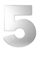 Numero Residencial Escovado N 5 Leão 9205 Numero Residencial Escovado N 5 Leão 9205