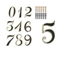 Número residencial, KIT TRÊS PEÇAS, algarismo (12,5 cm) não amassa não enferruja