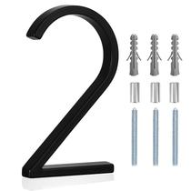 Número residencial Merear 5" flutuante em liga de zinco inoxidável Número residencial Merear 5" flutuante em liga de zinco inoxidável