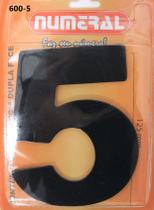 Número Residencial Numeral N.5 12,5cm Número Residencial Numeral N.5 12,5cm