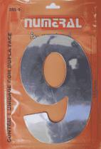 Número Residencial Numeral N.9 12,5cm