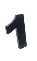 Numero Residencial Para Casa Em Plástico Abs Injetado 15cm Caixa Alta 0 Ao 9 Preto
