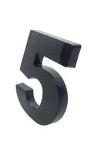 Numero Residencial Para Casa Em Plástico Abs Injetado 15cm Caixa Alta 0 Ao 9 Preto