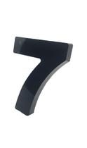 Numero Residencial Para Casa Em Plástico Abs Injetado 15cm Caixa Alta 0 Ao 9 Preto