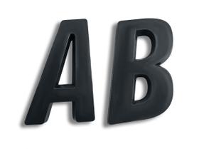 Número Residencial Preto 3D Porta Parede Casa Prédio Empresa Número Residencial Preto 3D Porta Parede Casa Prédio Empresa