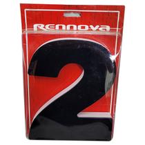 Número Residencial Preto Com Fita Dupla Face Rennova