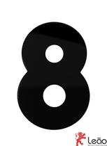 Numero Residencial Preto Nº 8 Leão 9308 Numero Residencial Preto Nº 8 Leão 9308