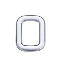 Número Zero 39mm Benfixa ABS Cromado 8861