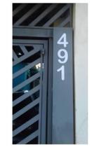 Números Acrílico Residencial Comercial Sala 3 Peças Números Acrílico Residencial Comercial Sala 3 Peças