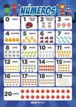 Números De 0 A 20 - Heróis - Home E Planner
