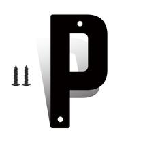 Números de casas de metal SpNo1-MS 25 cm pretos para escritório e fazenda Números de casas de metal SpNo1-MS 25 cm pretos para escritório e fazenda