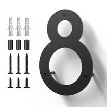 Números para Casa HouSi em Aço Inoxidável Preto 10 cm Números para Casa HouSi em Aço Inoxidável Preto 10 cm