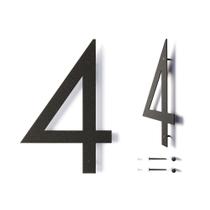 Números para Casa REINCARVATION 30 cm em Metal Preto Antiferrugem Números para Casa REINCARVATION 30 cm em Metal Preto Antiferrugem