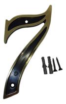 Números Residenciais 0 A 9 Colonial Preto E Dourado e Letras A B C Números Residenciais 0 A 9 Colonial Preto E Dourado e Letras A B C